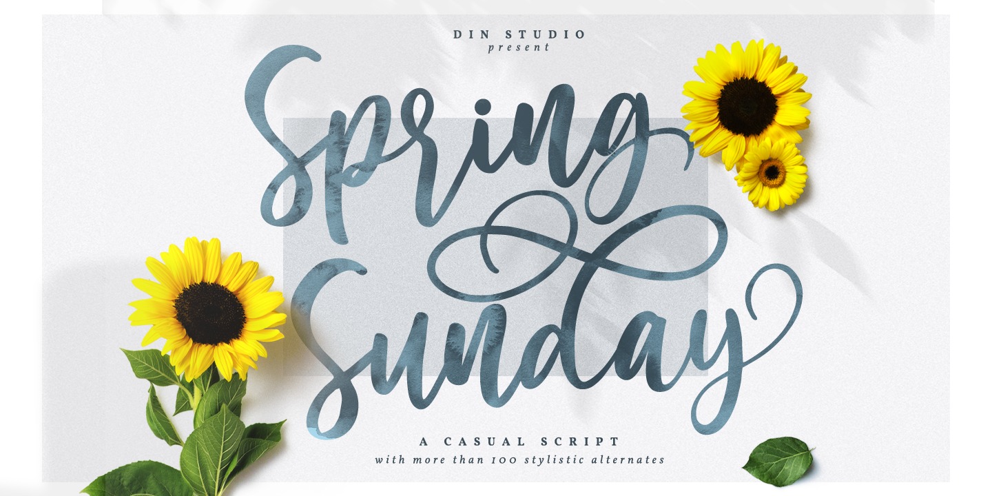 Шрифт Spring Sunday